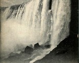 Horseshoe Falls From Below Niagara Falls New York NY UDB Postcard - $3.91
