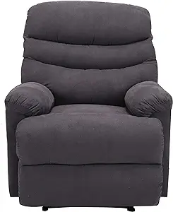 Sf-1701 Recliner Sofa Chair, 35&quot; L X 40&quot; D X 40&quot; H, Fabric, Gray - $520.99