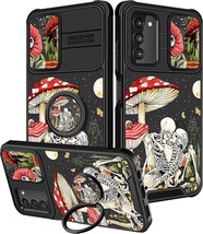 2in1 for Samsung Galaxy A03S Phone Case for Women Cute Girls Cover Skull Skeleto - $35.08