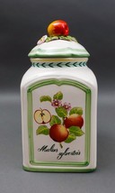 Villeroy &amp; Boch Germany French Garden Charm Malus Sylvestris Lidded Jar ... - $109.99