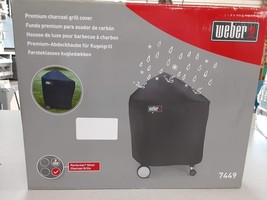 Weber Premium Charcoal Grill Cover Model 7449 32.5x25x39.2 - £44.73 GBP