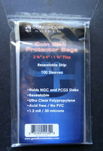 Graded Coin Slab Protector Bag 100 Resealable For NGC and PCGS - $6.99