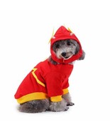 Flash Pattern Dog Cat Pet Costume Dress Clothes Outfit Halloween Cosplay... - £9.76 GBP