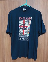 Vintage 1998 France World Cup England T-Shirt Size L - £79.63 GBP
