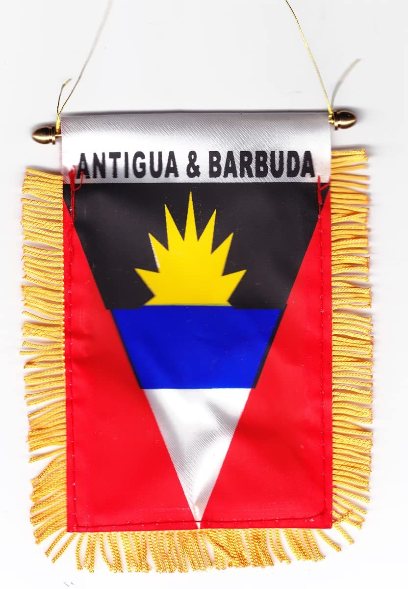 Antigua and Barbuda - Window Hanging Flag - $8.90