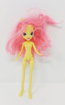 My Little Pony Fluttershy Fashion Doll MLP Pink Hair Yellow Skin Nude - $5.87