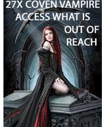 FULL COVEN 27X VAMPIRE ACCESS TO WHAT IS OUT OF REACH MAGICK JEWELRY Witch  - $45.00