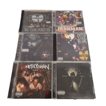 1990 / 2000s Rap Hip Hop CDs Lot of 6 Wu-Tang Clan Ghostface Killah Method Man - £22.76 GBP