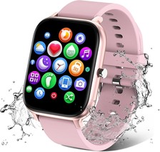 Smart Watch for Men Women Compatible with iPhone Samsung Android Phone 1... - £31.59 GBP