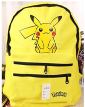 Pokemon Pikachu Sitting style Full size Backpack 16&quot; - £18.86 GBP