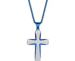 22&quot; Unisex Necklace Stainless Steel 377697 - £39.38 GBP