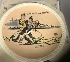 1982 Norman Rockwell WALK ON THE RHINE Die Walk am Rhein Ltd Ed Plate w/ coa/box - £10.04 GBP