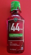 2 Pack Vicks Formula 44 Cough And Chest Congestion Fast Relief - £45.39 GBP