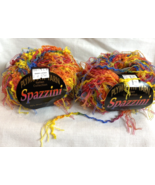 Plymouth Yarn Italian Collection Spazzini Multicolored Lot of 2 Skeins - £9.83 GBP