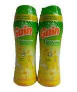 2X Gain 10 Fireworks Fresh Splash In Wash Scent Booster 10 Oz. Each  - £22.66 GBP