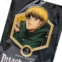 Attack on Titan Armin Arlert Golden Series Enamel Pin Figure Full Color - $15.37