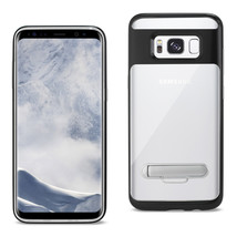 Reiko Samsung Galaxy S8 Edge/ S8 Plus Transparent Bumper Case With Kickstand An - £8.66 GBP