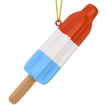 NO PACKAGING Retro Patriotic Red White and Blue Popsicle Christmas Ornament - $10.00