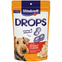 VitaKraft Peanut Drops: Calcium-Enriched Dog Training Treats - £6.25 GBP