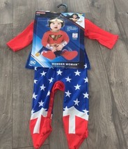 Wonder Woman DC Comics Infant Halloween Costume Sz: 6-12 - £11.09 GBP