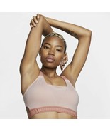 Nike BV3703-682 Infinity Medium support Sports Bra In Echo Pink ( XS ) - $89.07