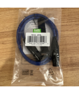 Balanced XLR Cable Male to Female  3 Feet Blue  Pro 3-Pin Microphone Con... - $14.94