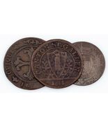 1791-1814 Swiss Cantons Coin Lot (3pcs) 4 Kreuzer to 1 Batzen (VF) - €72,32 EUR