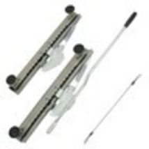 4 Qty of Universal Seat Sliders 15-1/4" Long 1-3/8" Wide 051704 | 092704... - $65.99