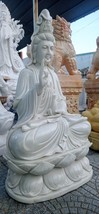 Kwan Yin Guanyin Buddha Religious Stone Statue - £2,561.41 GBP