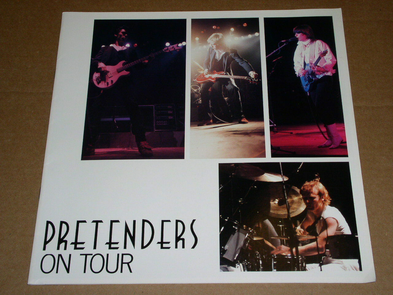 Primary image for The Pretenders Concert Tour Program Vintage 1981 On Tour