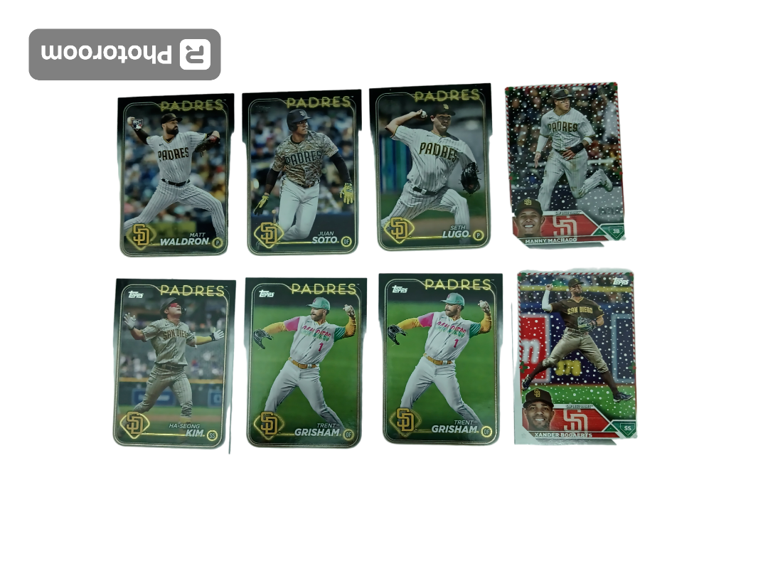 Primary image for San Diego Padres Topps 8 Baseball Trading Card Set 2023