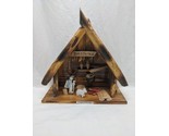 Vintage Handmade Polish Wooden Zakopane Bacowka - £92.87 GBP