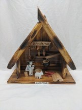 Vintage Handmade Polish Wooden Zakopane Bacowka - £93.08 GBP