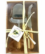 Out of the Woods of Oregon Cheese Knife Cheese Planer Set Stainless Stee... - $6.73