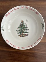 New Spode Christmas Tree 2023 Annual Family Friends 10&quot; Serving Bowl - £23.11 GBP