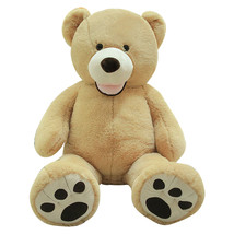 Giant Teddy Bear Plush Toys Stuffed Doll Soft Big High Quality Unstuffed Empty B - £54.61 GBP