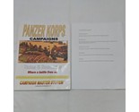 Panzer Korps Divisional Warfare Miniatures Campaign Master System Book  - $64.14