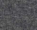 Essex Yarn Dyed Black 44&quot; Wide Linen/Cotton Fabric by the Yard D256.16 - £11.18 GBP