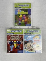 Lot of 3 Leap Frog Children&#39;s Learning Game Cartridges for Leapster 2 Handheld  - £15.81 GBP