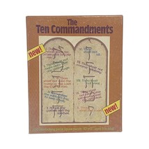 Rare Vintage 1984 Ten Commandments 100 Piece Puzzle 2284 by Standard Publishing - £12.17 GBP