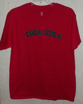 New Mens Coca-Cola Red Novelty T-SHIRT Size L - £14.90 GBP