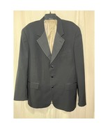 1990s Chaps Ralph Lauren Black Satin Lapels Old Money Bridal Tuxedo Jack... - €24,20 EUR