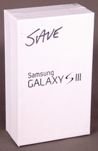 Samsung Galaxy S3 III-EMPTY BOX ONLY with Verizon Manuals-White-Smartphone - $9.49