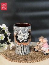 Pottery vase ceramic vase Flower vase H 26cms Table decor Birthday gift - £88.71 GBP