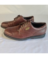 FootJoy Golf Shoes Men&#39;s 9.5M Comfort Leather Brown SoftSpikes Cushioned... - $471.03 MXN