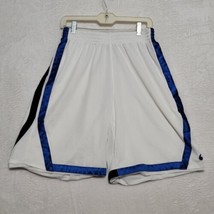 Nike Swim Trunks Men&#39;s Size L Large White Mesh Swim Trunks With Lining - £12.88 GBP