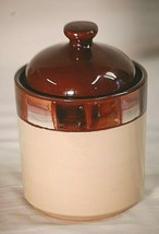 Mosaic Tile Elite by Gibson Kitchen Canister Storage Jar w Lid Two Tone ... - $29.69