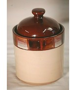 Mosaic Tile Elite by Gibson Kitchen Canister Storage Jar w Lid Two Tone ... - £23.34 GBP