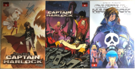 SPACE PIRATE CAPTAIN HARLOCK lot (3) issues as shown (2021) Ablaze Comic... - $15.83