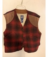 1990s vintage GAP mohair INDIAN BLANKET wool vest WAISTCOAT - £40.31 GBP